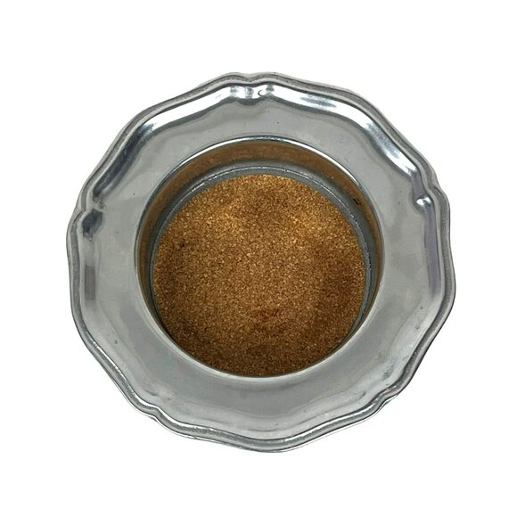 Vintage Mid-Century Wilton RWP Pewter Bowl Trinket Dish Cork Liner - Picture 1 of 8